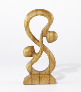 FIGUR Unendliche Liebe Suarholz 11x21cm