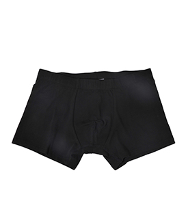 HERRENBOXERSHORT schwarz Bio-Baumwoll Mix