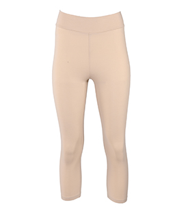 LEGGINGS ohne Gummi perlmutt Bio-Baumwoll Mix