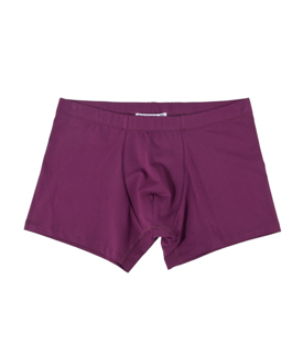 HERREN BOXERSHORT fuchsia Bio-Baumwollmix GOTS+FT