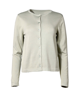 JACKE salbei Bio-Baumwollstrick GOTS+FT