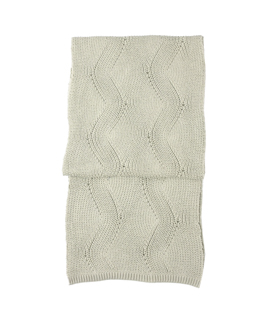 Artikeldetails anzeigen SCHAL salbei Bio-Baumwollstrick GOTS+FT