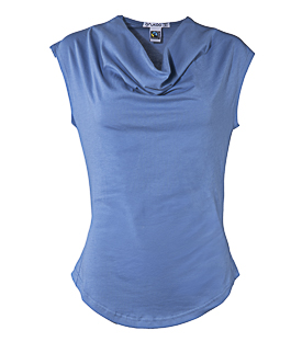 Artikeldetails anzeigen WASSERFALLSHIRT aqua Bio-Baumwolle