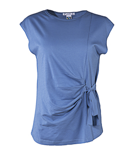 Artikeldetails anzeigen SHIRT MIT BAND aqua Bio-Baumwolle