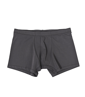 HERRENBOXERSHORT graphit Bio-Baumwoll Mix