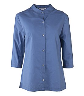Artikeldetails anzeigen BLUSE 3/4 ARM aqua Bio-Baumwolle