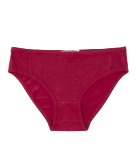SLIP feuerrot Bio-Baumwollmix GOTS+FT