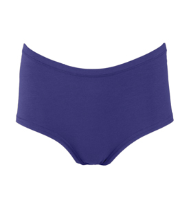 Artikeldetails anzeigen PANTY saphirblau Bio-Baumwollmix GOTS+FT