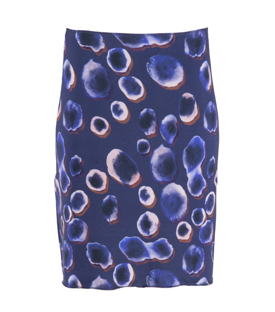 SCHAL/ROCK blau-lila gem Bio-Baumwollmix GOTS+FT