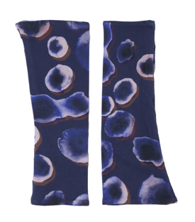 Artikeldetails anzeigen PULSWÄRMER blau-lila gem Bio-Baumwollmix GOTS+FT