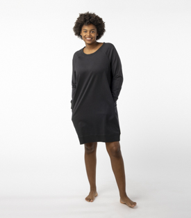 KLEID SOE schwarz 100% Baumwolle