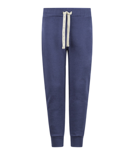 KINDERHOSE JOGGERS blau 100% Baumwolle