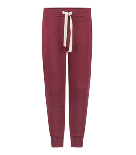 KINDERHOSE JOGGERS rot 100% Baumwolle