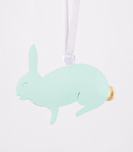 OSTERHASE Anhänger mint Metall, 8xH7cm