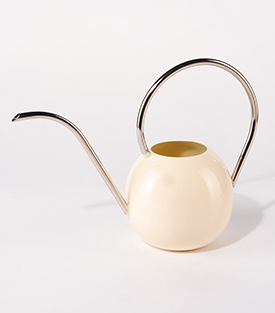 GIESSKANNE Kugel weiß dm14xH14cm