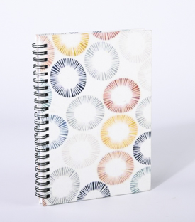 SPIRALNOTIZBUCH Streublume 15x21cm