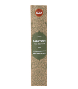 RÄUCHERSTÄBCHEN Eucalyptus natürlicher Duftstoff