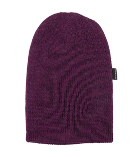 HAUBE aubergine 100% Alpaka