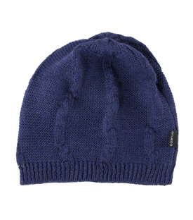HAUBE saphirblau 100% Alpaka