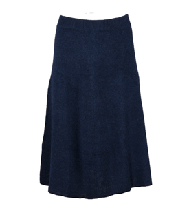 ROCK MIDI marineblau 100% Alpaka