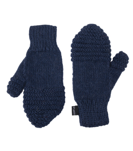 FÄUSTLINGE marineblau 100% Alpaka