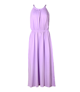 KLEID ZUM BINDEN veilchen  Bio-Baumwoll Mix