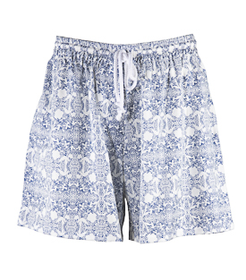 Artikeldetails anzeigen SHORTS weiß gemustert Tencel