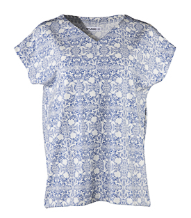 Artikeldetails anzeigen SHIRT V-AUSSCHNITT weiß gem. Tencel
