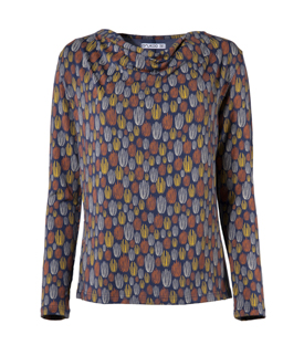 Artikeldetails anzeigen SHIRT WASSERFALL bunt gem Tencel-Mix