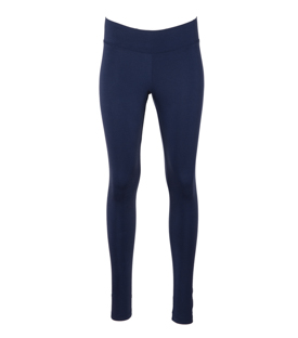 LEGGINGS marineblau Tencel-Mix