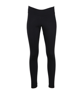 LEGGINGS schwarz Baumwoll-Mix