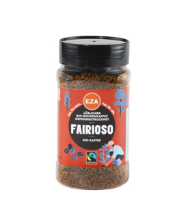 BIO FAIRIOSO Löskaffee Arabica-Robusta 100g gefriergetrocknet 