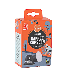 BIO FAIRIOSO Kaffeekapseln Espresso 10 Stück FT österr. Röstung