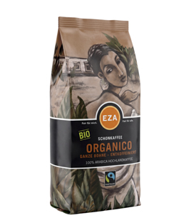 ORGANICO entkoffeiniert Bohne 500g kbA 