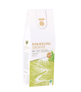 Bio Darjeeling Grüntee 100g  Ersatz für 86085, GEPA Design