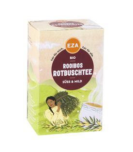ROTBUSCHTEE Rooibos 20 x 1,7g kbA Rotbuschtee in Beutel 