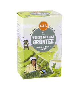 WEISSE MELISSE GRÜNTEE 20 x 1,7g kbA Grüntee in Beutel 