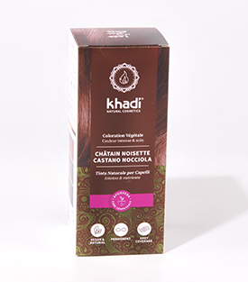 Artikeldetails anzeigen HENNA Khadi nußbraun 100g kein Fairtrade Produkt