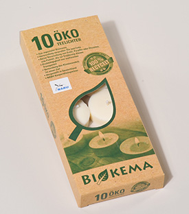 Artikeldetails anzeigen TEELICHTER 10 Stk Nachfüller Zusatzprodukt nicht fair gehandelt