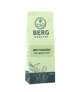 BROTGEWÜRZ fein geschrotet 80g kbA Bergkräuter