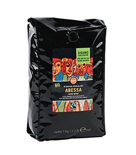 ABESSA GANZE  BOHNE 1 kg kbA ÄTHIOPIEN SPEZIALITÄT