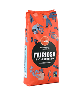 FAIRIOSO ESPRESSO Bohne 1kg kbA österr. Röstung