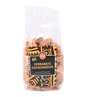 GEBRANNTE CASHEWNÜSSE 100g kbA 