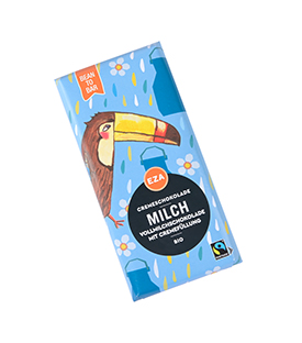 CREMESCHOKOLADE Milch 100g kbA 