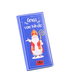 BIO Schokolade Mini VM Nikolo 15g Vollmilchschokolade
