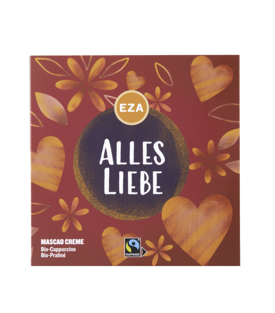 BIO MASCAO Box Alles Liebe 170g  Praline & Cappuccino
