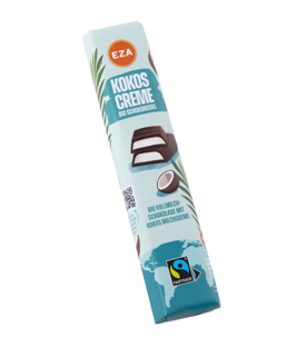 Artikeldetails anzeigen BIO FAIRETTA Schokoriegel Creme Kokos 37,5g