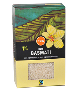 BASMATI-REIS 500g kbA geschält