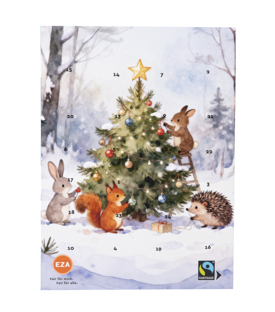 Artikeldetails anzeigen BIO Fairer Adventkalender VM Schokolade 75g