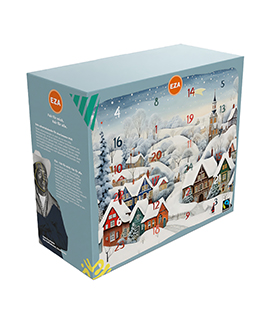 FAIRER SCHOKO ADVENTKALENDER Maxi gefüllt, 1000g kbA